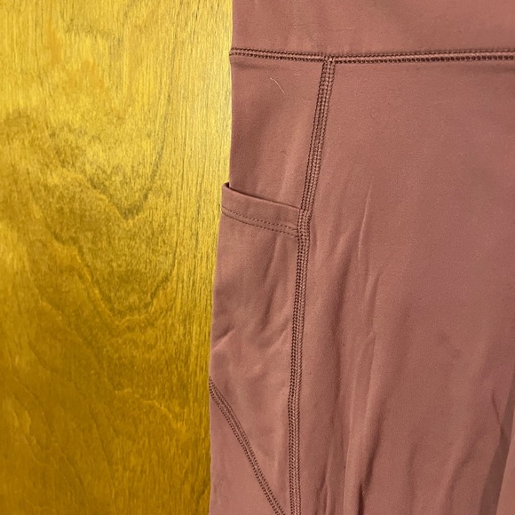 AEROPOSTALE neutral pink high waisted leggings with pockets - Picture 4 of 5